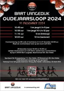 Lees meer over het artikel Sport 2000 Bart Langedijk Oudejaarsloop