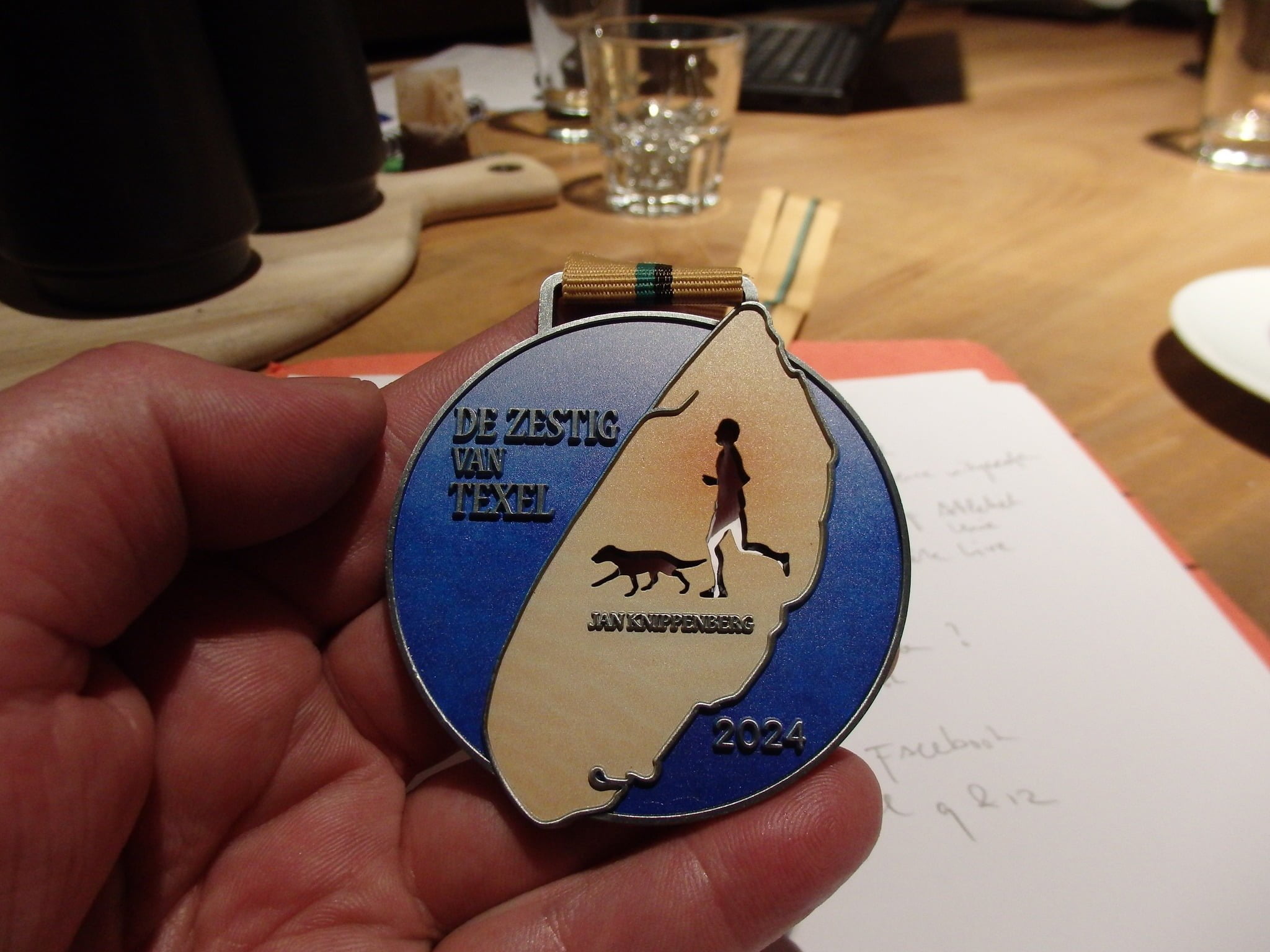  60 van Texel op 24 maart 2024 – s.v. noordkop atletiek 