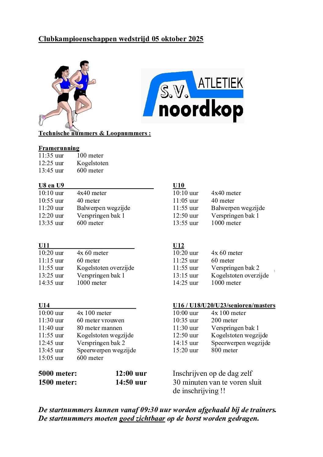 Tijdschema