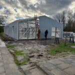 Voortgang bouw Loods!