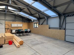 Lees meer over het artikel Voortgang bouw Loods!